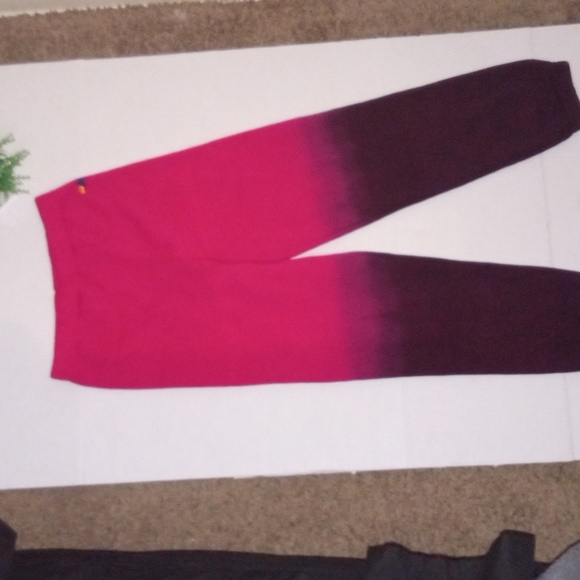 Aviator Nation Ombre Sweatpants. Pink and Purple in color. Big Girls size 14. - Picture 5 of 8